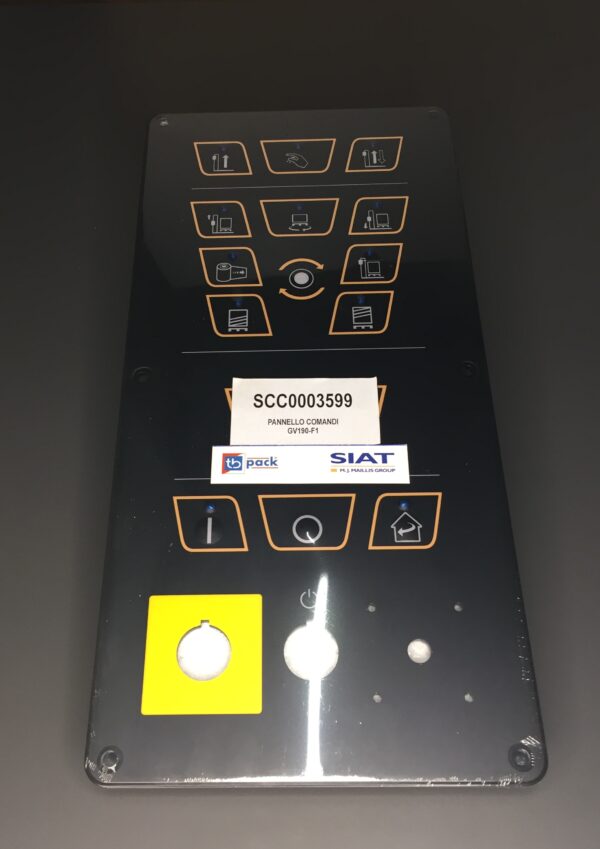 OneWrap ПАНЕЛЬ УПРАВЛЕНИЯ PANNELLO COMANDI GV190_F1  SCC0003599