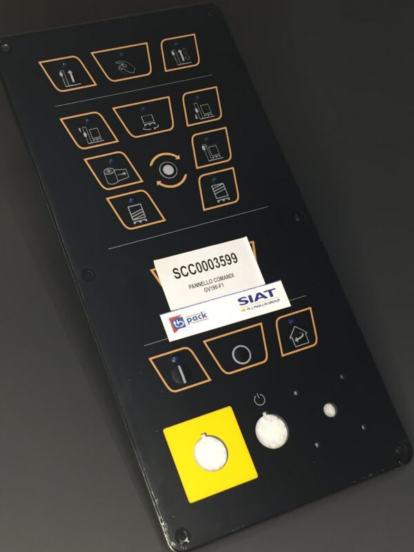 OneWrap ПАНЕЛЬ УПРАВЛЕНИЯ PANNELLO COMANDI GV190_F1  SCC0003599